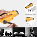 Miniatyrbild 5 av 5: 3 i 1 XANES U263 X LEDs Protable Solar Handvev USB