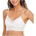 Miniatyrbild 1 av 4: Low Back Wireless Lifting Lace BH, U-formad BH Push Up White S
