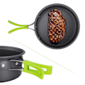Miniatyrbild 1 av 3: 15 st Camping Pan Camping Köksredskap Set Backpacking Utrustning