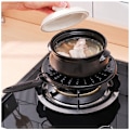 Miniatyrbild 4 av 6: Värmespridare för gasspis Emalj Pot Värmeledning