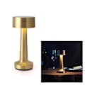 Miniatyrbild 5 av 5: Touch Sensor Bar Uppladdningsbara bordslampor Hotellbordslampa Bronze