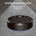 Miniatyrbild 2 av 6: 2000mAh 1600Pa uppladdningsbar lila lätt soprobot