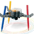 Miniatyrbild 2 av 6: 1 st Doodling Robot Kit Kreativ Graffiti Ritning DIY Auto