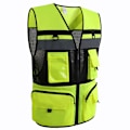 Miniatyrbild 2 av 5: L High Visibility Utility Safety Väst Mesh andningsbart arbete