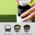 Miniatyrbild 5 av 5: 200ml Mini Bärbar Automatisk Kaffebryggare Espressokaffe