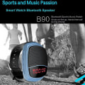 Miniatyrbild 3 av 5: Bluetooth högtalare Sport Smart Watch B90 Handsfree Call Tf