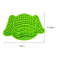 Miniatyrbild 2 av 6: Djurtillbehör Slickpad, mattallrik Silikon Slow Food Green
