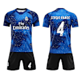 Miniatyrbild 1 av 3: Real Madrid 2021-2022 Jubileumsskjorta Sergio Ramos 4 2XL(180-190cm)