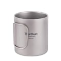 Miniatyrbild 1 av 5: 450 ml isolerad dubbelväggmugg Titan dubbelt lager