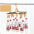 Miniatyrbild 3 av 6: Klädhängare i plast, 360 graders rotation med 32 klämmor Yellow