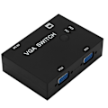 Miniatyrbild 3 av 5: Dator VGA Switcher 2 ingång 1 Output VGA 2 Port Switcher