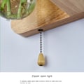 Miniatyrbild 3 av 6: Vägglampor i massivt trä inomhus, Creative Simple Modern Wood（Left）