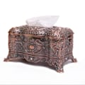 Miniatyrbild 1 av 4: Lyx Europa Metal Tissue Box Servett Dispenser Tissue Box