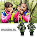 Miniatyrbild 1 av 5: 1 par 7 i 1 0,8" LCD-radio 50~150m klockor Walkie Talkie