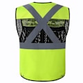 Miniatyrbild 3 av 5: L High Visibility Utility Safety Väst Mesh andningsbart arbete