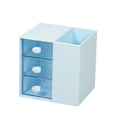Miniatyrbild 1 av 6: Plast pennfat, multi - funktion fyrkantig plast multi - Blue