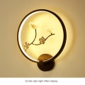 Miniatyrbild 5 av 6: Vägglampa inomhus, Elegant, Patch Ljuskälla, Orkidé 36W Tri-color light