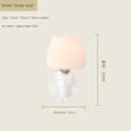 Miniatyrbild 2 av 6: Vägglampa för inomhus, Creative Modern Simple Style, 4016