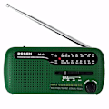 Miniatyrbild 2 av 5: DE13 Bärbar FM MW SW Manuell vevdynamo World Receiver