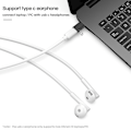 Miniatyrbild 3 av 4: USB 3.1 Adapter Typ A Till Typ C, Converter, 3.1 Gen 2, Snabb Red