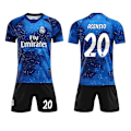 Miniatyrbild 1 av 3: Real Madrid 2021-2022 Jubileumsskjorta Asensio 20 26(145-155cm)