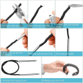 Miniatyrbild 4 av 4: Paracord Knotting Tool Fid Set Rostfritt stål Spetsnål