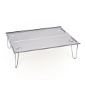 Miniatyrbild 2 av 3: Utomhusfällbart bord Aluminium Litet bord