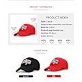 Miniatyrbild 5 av 5: Trend Retro 1994 Bubba Gump Shrimp Baseball Cap Röd