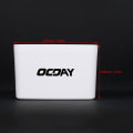 Miniatyrbild 5 av 5: Ocday White 3 In 1 3 Port Batteri Dock Batteriladdare För