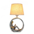 Miniatyrbild 1 av 5: Reading Girl Bordslampa Gitarr Pojke Stående Skrivbordslampa För