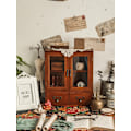 Miniatyrbild 3 av 6: Låda Retro Förvaringslåda Organizer För Nageltillbehör Trä
