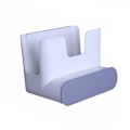 Miniatyrbild 1 av 6: Pannlock Cover Gryta Lock Rack Väggmonterad förvaringsram Själv