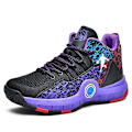 Miniatyrbild 1 av 5: Män Basketskor Mode Halkfria sneakers Andas BlackPurple 41