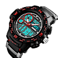 Miniatyrbild 5 av 5: SKMEI 1332 Dual Display Digital Watch Men Chronograph Alarm