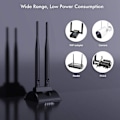 Miniatyrbild 5 av 5: 2,4g/5,8g Dual Band Wifi-antenn