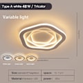 Miniatyrbild 4 av 6: 40CM LED-taklampa är modern för sovrum 48W inomhus