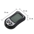 Miniatyrbild 6 av 6: Digital 8 i 1 LCD Kompass Barometer Höjdmätare Termo