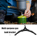 Miniatyrbild 2 av 5: Utomhuscamping platt gastankfäste Fast basplast