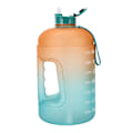 Miniatyrbild 1 av 4: 3,78L vattenflaska med sugrör 1 gallon stor gradientfärg