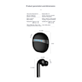 Miniatyrbild 3 av 6: M19 TWS Trådlöst Bluetooth -headset V5.0 Stereo Bass Touch
