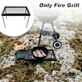 Miniatyrbild 5 av 5: För matlagning Utomhus Camping Fiske Multi Use Fire Grill