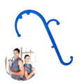 Miniatyrbild 5 av 5: Trigger Point Self Massager Stick Theracane Body Muscle Blue