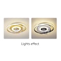 Miniatyrbild 3 av 4: Vardagsrumslampa Atmosfärisk Hushålls LED-taklampa
