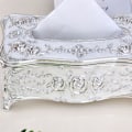 Miniatyrbild 6 av 6: Akryl Tissue Box Desktop Tissue Box Plast Home Tissue