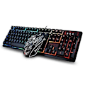 Miniatyrbild 2 av 5: Gaming Tangentbord och Mus Set Rainbow Led USB