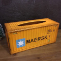 Miniatyrbild 3 av 4: Retro Creative Container Design Iron Tissue Box Hemmabil