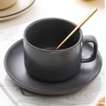 Miniatyrbild 3 av 4: 250ml Retro Set Kaffemugg Mjölkkoppssked Med