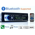Miniatyrbild 5 av 5: 1 Din Bilradio Stereospelare Bluetooth Telefon Aux-in Mp3