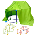 Miniatyrbild 2 av 6: 87 st Kids 'Build Your Own Den Set