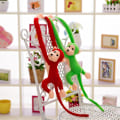 Miniatyrbild 5 av 5: Söt Long Arm Tail Monkey Mjuk plyschleksak - Baby Sleeping
